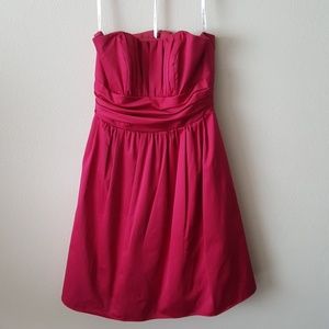 David's Bridal Watermelon Dress with pockets - Size 6